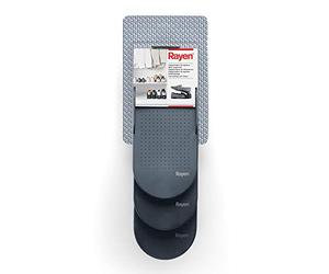 Rayen Lot de 3 organiseurs de Chaussures en polypropylène Gris 25 x 6,5 x 26 x 13 x 10 cm, NC