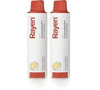 Rayen - Nettoyeur de Plaque - Élimine la saleté - Parfum de Citron - Facile à Utiliser - Transparent - Dimensions : 13,5x3x21 cm (Lot de 2)