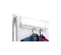 Rayen Patère pour porte – 6 crochets – blanc