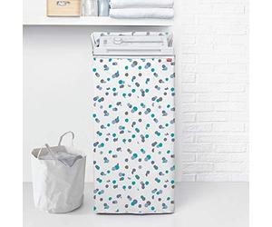 Rayen | Séchoirs à Fermeture éclair à Chargement Avant Moyen | Boîtier de Lave-Linge imperméable à l’Eau | 84 X 45 X 65 cm | Matériel De PVA | Blanc-Bleu