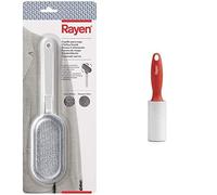 Rayen | Set Brosse à Vêtements + Anti-Peluches | Soin Textiles | Gris