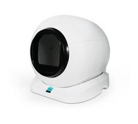 RayGenius Bac à LitièRe Autonettoyant pour Chat, Bac à LitièRe Automatique pour Chat avec Porte, Bac à LitièRe Robot Intelligent Max. 65 L avec TéLéCommande App Et Protection De SéCurité.,Black