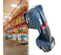 Cercleuse à Batterie, Cercleuse éLectrique Portable, Outil De Cerclage par Soudure Cercleuse Manuelle avec éCran LCD pour PP/Pet,2Battery