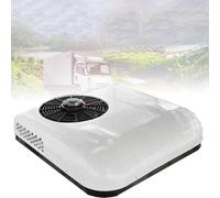 RayGenius Climatiseur 12v/24v RV, climatiseur 12v/24v DC Truck,Car Electric RV Roof Air Conditioner, 12v /24c Electric RV Truck Camper Air Conditioner,12VDC-White