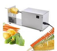 RayGenius Coupeur De Pommes De Terre en Spirale, Coupeur De Pommes De Terre éLectrique Semi-Automatique, Coupeur De Pommes De Terre en Spirale, Coupeur De Pommes De Terre en Spirale