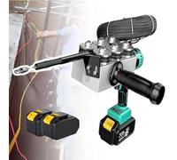 RayGenius Extracteur De CâBle, éLectricien Tirer Le Fil Caché Enfileur De Tuyau Machine De Filetage Automatique Fil Foncé Outil De Traction De Fil éLectrique Machine De Filetage.,2battery