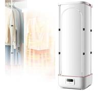 RayGenius Fer à Vapeur Vertical Automatique - éLimine Rapidement Les Faux Plis. Livré avec TéLéCommande Et BoîTe à ArôMes. DéFroisseur Suspendu Pliable pour Les VêTements Et Les Tissus.,Upgraded