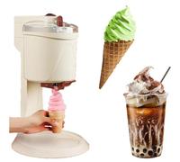 RayGenius Ice Cream Maker, Semi-Automatique 1000ml Home Ice Cream Maker, Mr Yoghurt Whippy Ice Cream Maker for Home DIY Kitchen Quick Use