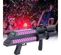 RayGenius Machine à Confettis éLectrique, Pistolet à Confettis Manuel, Pistolet à Confettis De Mariage, Confettis éLectriques, Pistolet D'Ambiance pour Les Concerts, FêTes Et Mariages.