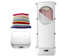 RayGenius Machine à Repasser Automatique à Vapeur, SèChe-Linge Domestique, SèChe-Linge à Vapeur avec TéLéCommande/BoîTe à ArôMes IntéGréE pour VêTements Et Tissus.,Upgraded