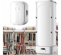 RayGenius Machine à Repasser Automatique, SéChoir à Linge, Machine à SéCher à La Vapeur, Portable, Domestique, Machine à Repasser Et à Plier Le Linge, Machine à DéFroisser,Upgraded