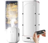 RayGenius Machine à Repasser Et à DéFroisser Portable pour La Maison - SéChoir à Linge Automatique, Machine à SéCher à La Vapeur pour des VêTements Infroissables,Upgraded