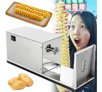 RayGenius Machine à Tour De Pommes De Terre Trancheur éLectrique De Pommes De Terre en Spirale Trancheur Automatique De Pommes De Terre en Acier Inoxydable Machine à Tour 。