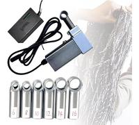 RayGenius Machine à tresser Manuelle, Machine à tresser avec 20 Crochets automatiques et 6 têtes de tressage, Extensions de Tresses de 8mm faciles à réaliser,6mmDiameter