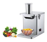 RayGenius Machine Automatique à DéCouper Les LéGumes Carotte Pomme De Terre Oignon Coupeur De GranuléS Couteau éLectrique Multifonctionnel Trancheur De Citron