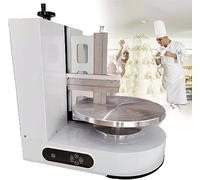 RayGenius Machine Automatique à éTaler Et à Enrober La CrèMe pour GâTeaux Machine à éTaler Et à Lisser La CrèMe pour GâTeaux Et Pains,White