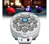 RayGenius Machine De Nettoyage Et De Polissage des Boules De Billard, Machine De Nettoyage des Boules De Billard, Machine De Nettoyage Automatique des Boules De Billard 16/22 / Machine,22-Ball