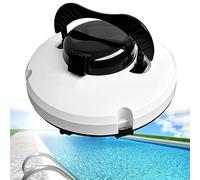 RayGenius Nettoyeur Automatique De Piscine sans Fil, Robot Aspirateur, Autonomie De 120 Minutes Nettoyeur De Piscine Robotisé avec Indicateur LED, Possibilité De Stationnement Automatique