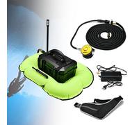 RayGenius Recycleur De PlongéE Portable, SystèMe De PlongéE sans Bouteille Rechargeable avec Tuyau De 49 Pieds Et RéGulateur De PlongéE。,D3000-Black