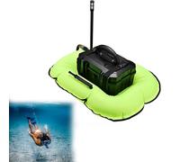 RayGenius Recycleur De PlongéE Rechargeable, éQuipement De PlongéE pour La PêChe, Kit De Recycleur De PlongéE pour La PlongéE RéCréAtive, La PêChe en Mer.,D4000-Black