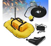 RayGenius Respirateur De PlongéE éLectrique, Compresseur De PlongéE sous-Marine, Respirateur D'éQuipement De PlongéE sous-Marine, Endurance De 3 Heures。,D4000-Yellow