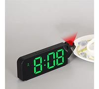 RayGenius RéVeil à Projection, Le Dernier RéVeil De Chevet, Projection à 180° sur Le Plafond avec Chargement USB, Snooze, Adapté à La DéCoration De La Chambre à Coucher.,Green