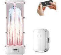 RayGenius SèChe-Linge EntièRement Automatique avec Fonction De SéChage à La Vapeur, Machine à Repasser Et à Plier pour Un Repassage Facile des VêTements Infroissables, avec Pince à DéFroisser,Basic