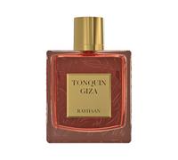 RAYHAAN Tonquin Giza Eau de Parfum, Parfum, Bouchon d'or, Bouteille en verre texturé - 100ml