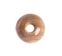 Rayher 1250431 Lot de 32 perles en bois FSC 100% polies Ø 12 mm