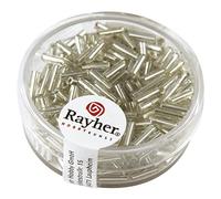 Rayher 1406515 Porte-Mine en Verre avec revêtement argenté 7/2 mm argenté