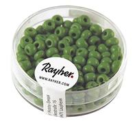 Rayher 1406729 Perles indiennes de 4,5 mm de diamètre Vert