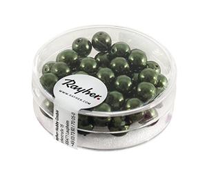 Rayher 14401429 Renaissance Verre Perles de Cire, Weber à , Boîte 45 6 mm, SM