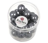 Rayher 14403572 Renaissance Lot de 35 Perles de Cire en Verre Ø 10 mm