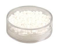 Rayher 14690102 Lot de 120 perles en soie Blanc 4 mm