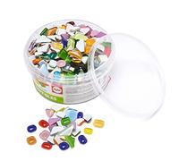Rayher 14796999 Soft en verre mosaà¯que Mélange multicolore 13 5 x 13 5 x 6 5 cm
