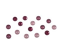 Rayher 14799264 Mélange de perles avec grand trou, 5,5 mm de diamètre, tons roses