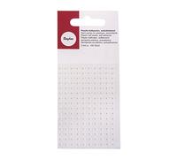Rayher 1511702 Demi-perles en plastique autocollantes, Ø 3 mm, sous blister 120