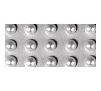 Rayher 1511722 Demi-perles en plastique autocollantes, Ø 3 mm, sous blister 120