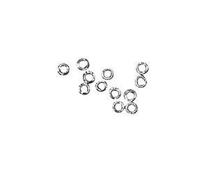 Rayher 2215522 SB-Btl Lot de 20 Perles à écraser internes 1,3 mm