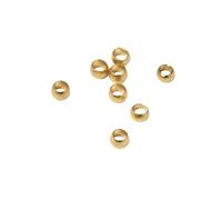 Rayher 2225206 Lot de 40 Perles à écraser 0,8 mm A 1,5 mm SB-Btl