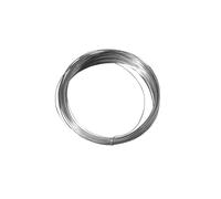 Rayher 2402300 Argent Fil avec Noyau de cuivre, 1.20 mm à Weber, sous Blister. 3 m