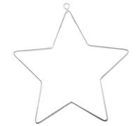 Rayher 24090000 - Lot de 2 étoiles - 11,5 x 12,5 cm - Blanc