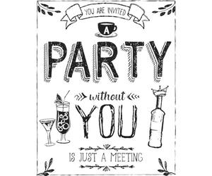 Rayher 29111000 Tampon Motif Party, Bois, Marron, 6 x 6 x 2,6 cm