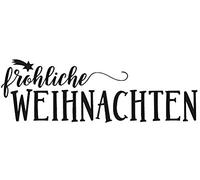 Rayher 29149000 Tampon "fröhliche Weihnachten"