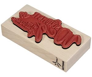 Rayher 29170000 Tampon "Der Schönste Weg ist der..."