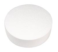 Rayher 3000600 Sphère Polystyrène à 25cm x 7cm d épaisseur, pour Cake Pop, Blanc