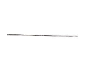 Rayher 3108722 Bandes de Cire Perle, 20 cm, 2 mm, sous Blister. 11 Pièces, Silver
