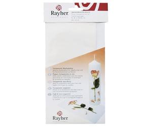 Rayher 3110400 Plaque de transfert en cire, 20 x 10 cm, 2 pièces, transparent