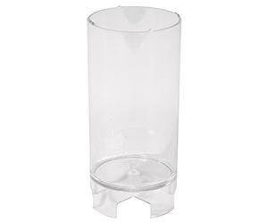 RAYHER 3117100 Moule à Bougie Cylindrique Plat en Polystyrène Hauteur 10 cm ø 5 cm
