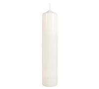 Rayher 3140396 Bougie cylindrique, bougie de 6 cm de diamètre et 30 cm de longueur pour décorer le lieu de vos cérémonies religieuses, anniversaire, noà«l & Cie, crème